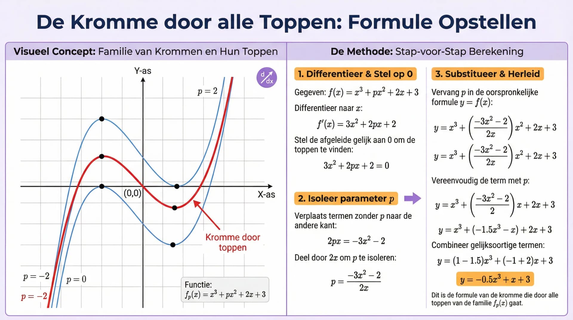 Samenvatting Kromme door toppen